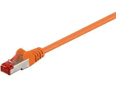 Microconnect CAT6 F/UTP netwerkkabel 10m oranje afgeschermd