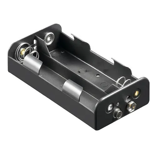 T.E.G. Batterijhouder 4x C LR14 met Drukknoop