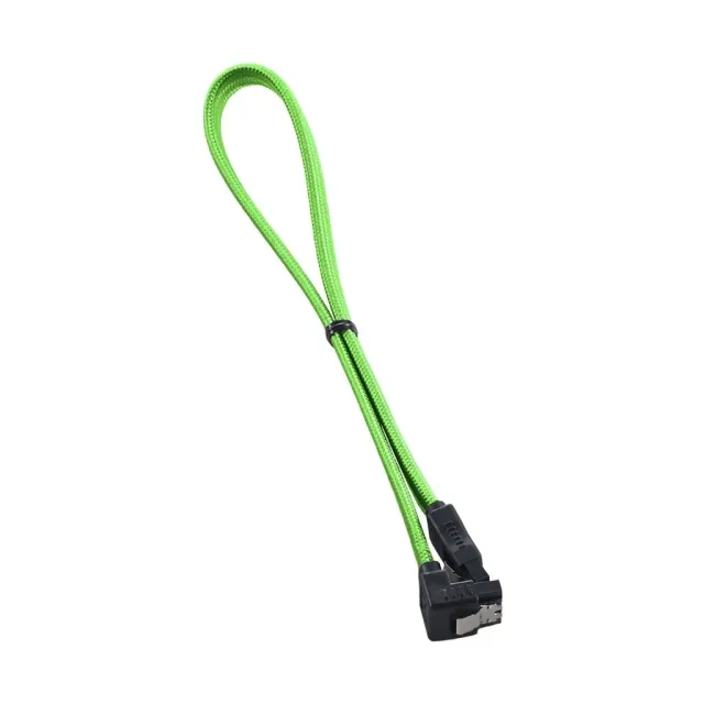 CableMod ModFlex SATA kabel 30cm lichtgroen haaks
