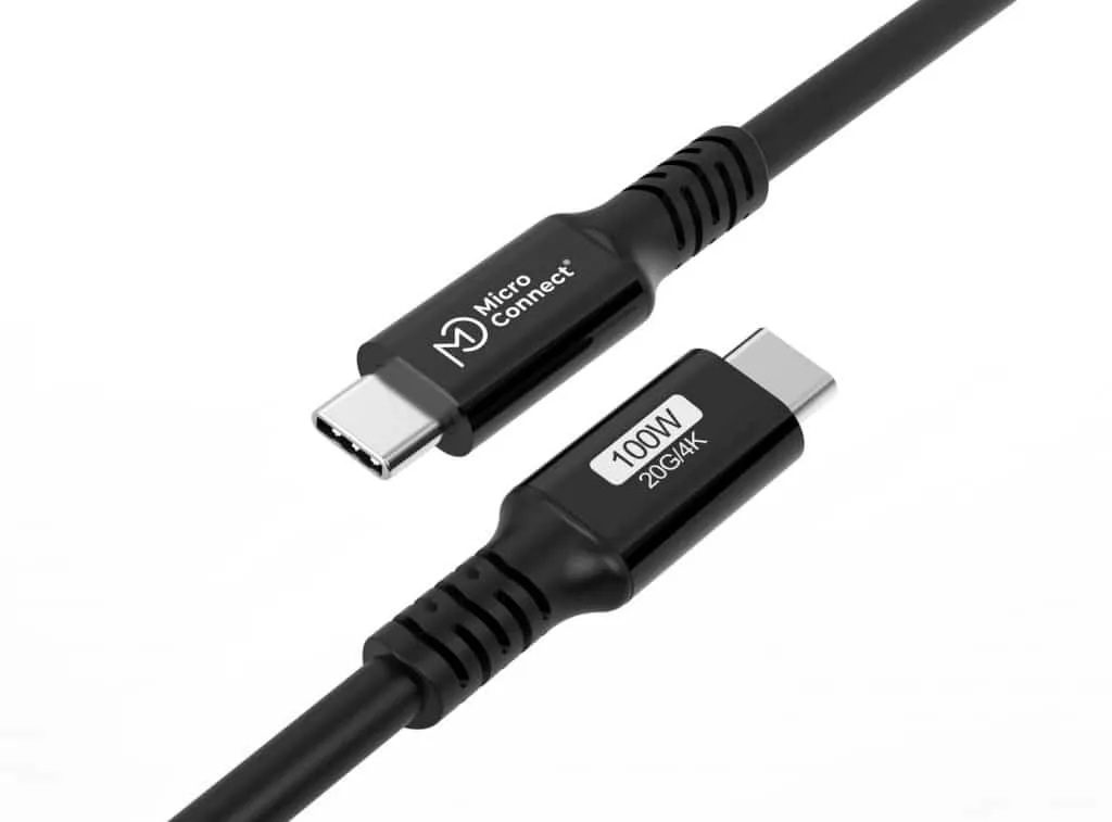 Microconnect Premium USB-C naar USB-C kabel 5m 100W 20Gbps