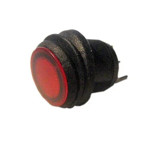 T.E.G. Wipschakelaar inbouw 1x aan/uit rood IP65