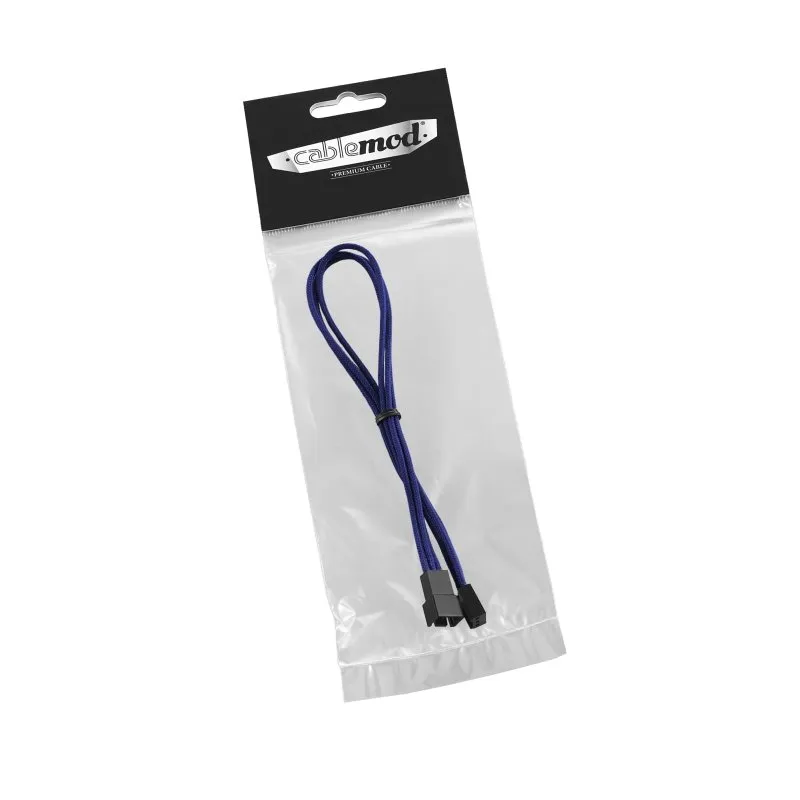 CableMod ModFlex 3-pin fan verlengkabel blauw 30cm
