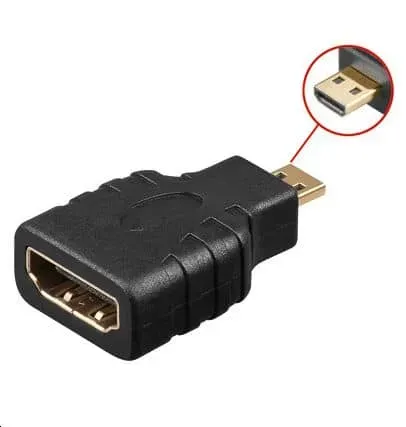 Microconnect HDMI naar Micro HDMI adapter zwart