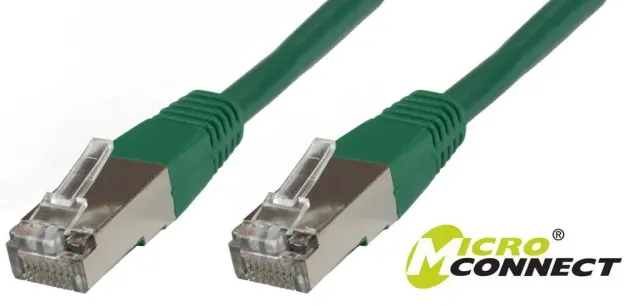 Microconnect CAT6 F/UTP netwerkkabel 15m groen