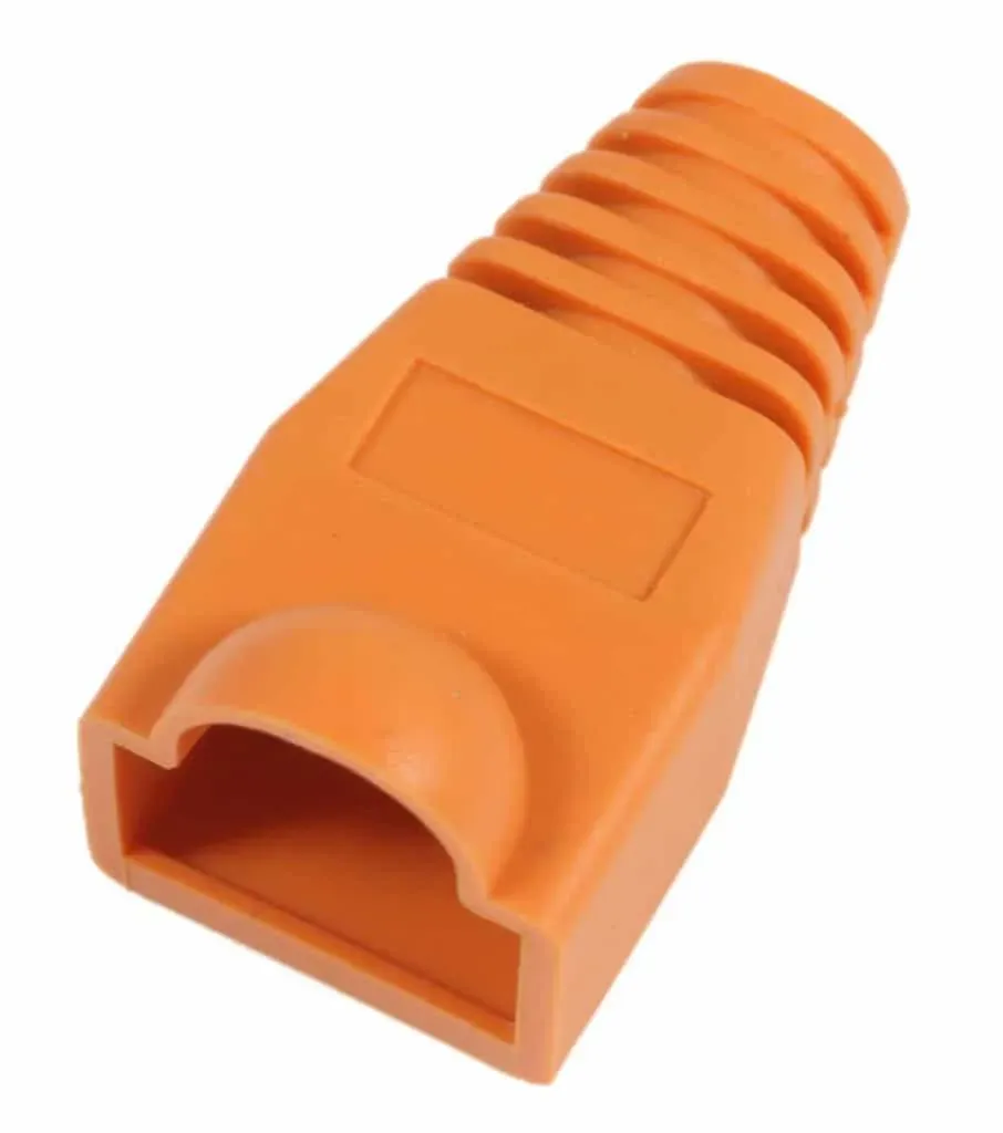 Microconnect RJ45 Knikbeschermer Oranje 50 Stuks