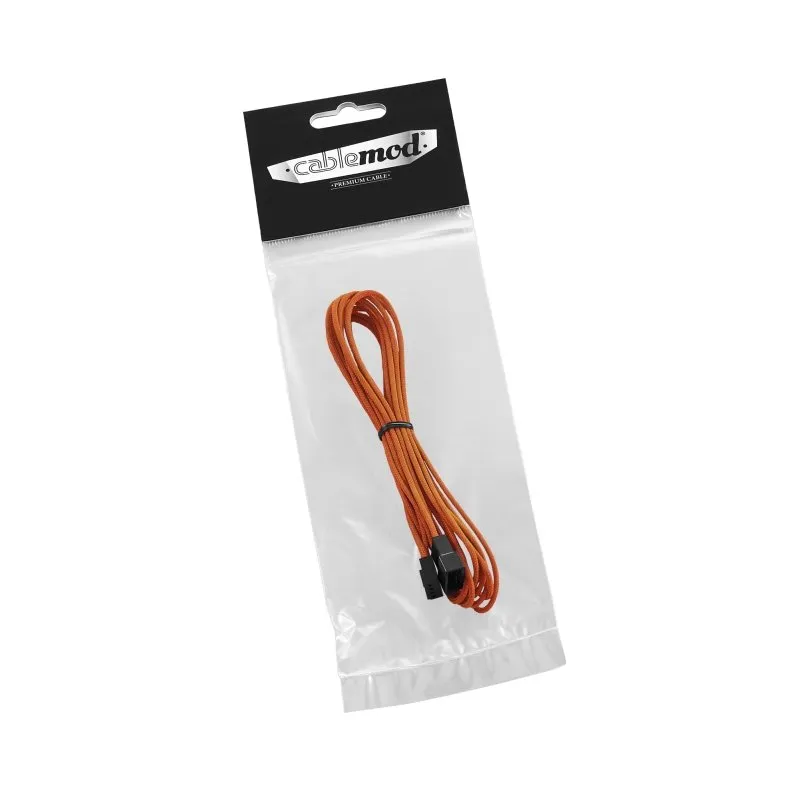 CableMod ModFlex ventilator verlengkabel 90cm oranje 4-pin