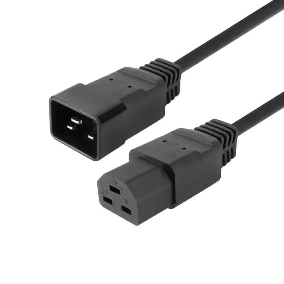 Microconnect C20-C21 stroomkabel 3m 16A hittebestendig