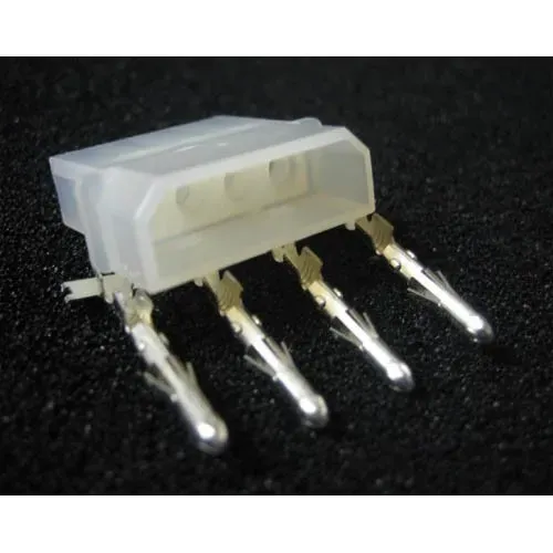 T.E.G. 4-polig hard drive connector male 5,08mm voeding