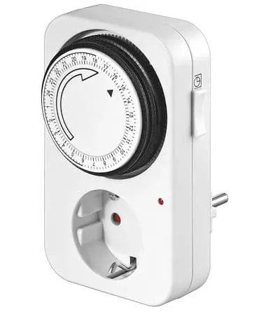 Microconnect GRUTIMER tijdschakelaar analoog 24h LED