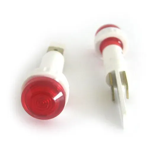 T.E.G. Controlelamp 12V Rond Rood Signaallamp