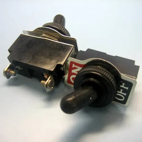 T.E.G. tuimelschakelaar inbouw 15A 250V metaal
