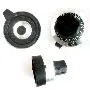 T.E.G. CT56 Draaiknop 6.35mm 10-slag Plastic
