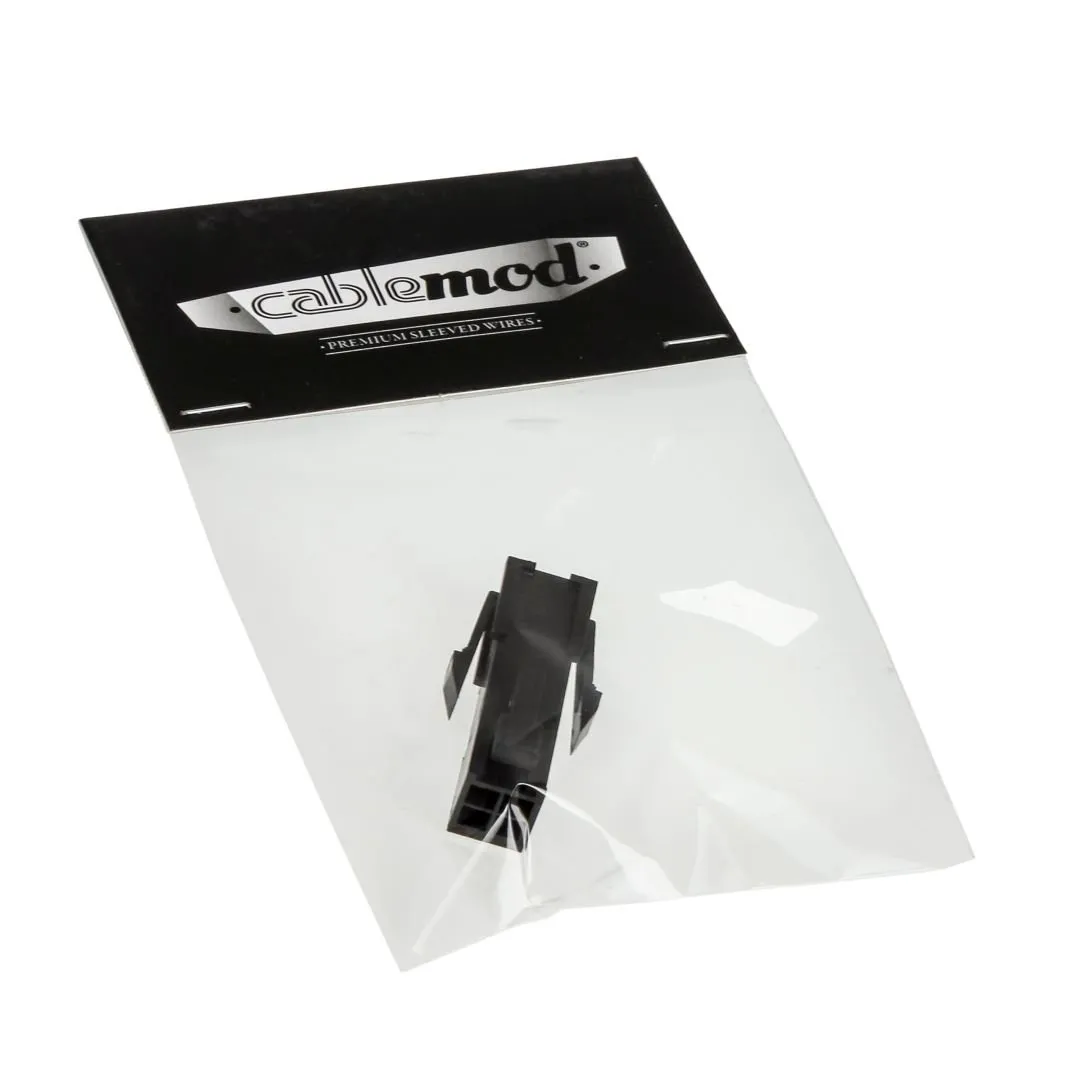 CableMod Connector Pack 4-pin ATX connector zwart