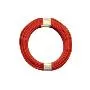 T.E.G. Montagesnoer 1x0.14mm2 Montagedraad Rood 10 m