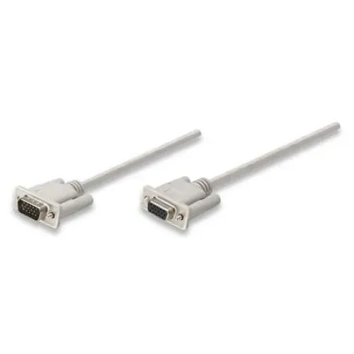 T.E.G. HD15 VGA verlengkabel M/F 3 meter
