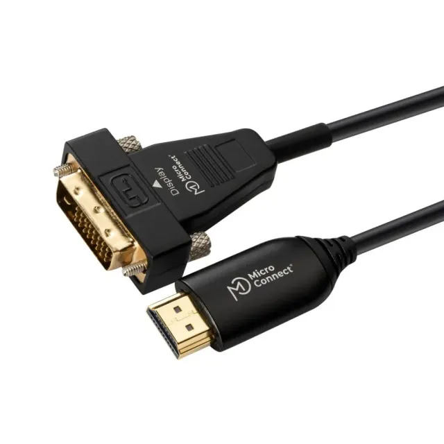 Microconnect Premium DVI-D HDMI kabel 30m glasvezel actief