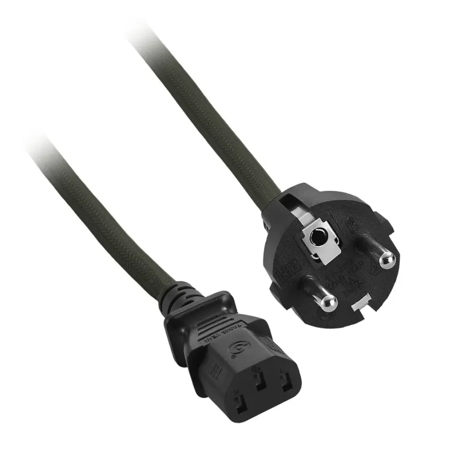 CableMod ModMesh netsnoer C13 Schuko 2m grijs