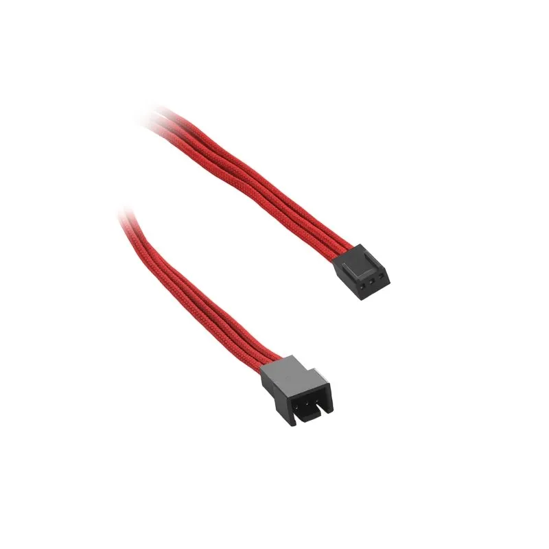 CableMod ModFlex 3-pin fan verlengkabel 30cm rood