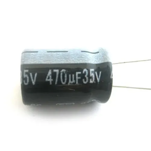 T.E.G. 470uF 35V elco radiaal staand