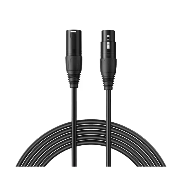 CableCreation XLR male-female microfoonkabel 0,9m gebalanceerd