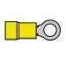 T.E.G. Fast-On ringcontact M5 geel 100 stuks