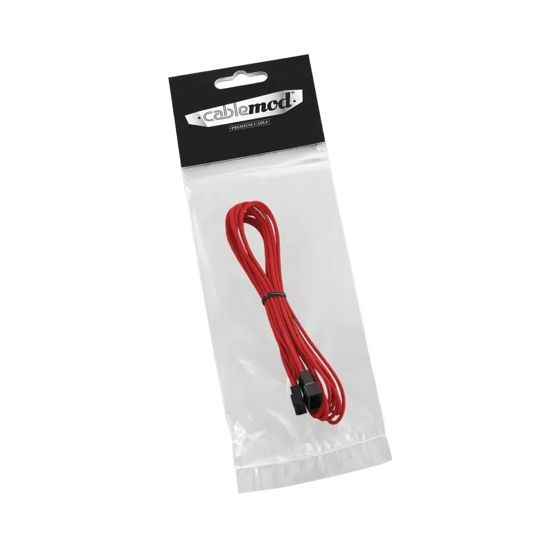 CableMod ModFlex 4-pin ventilator verlengkabel 90cm rood