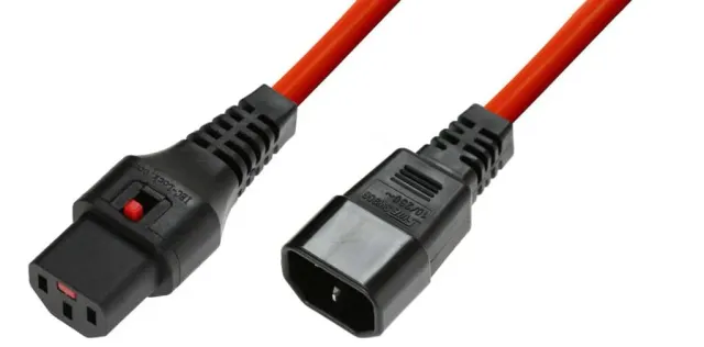 Microconnect PC1386 stroomkabel C13-C14 2m rood