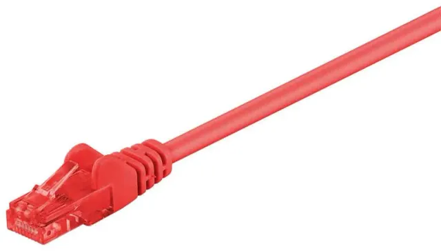Microconnect CAT6 U/UTP netwerkkabel 5m rood 250MHz
