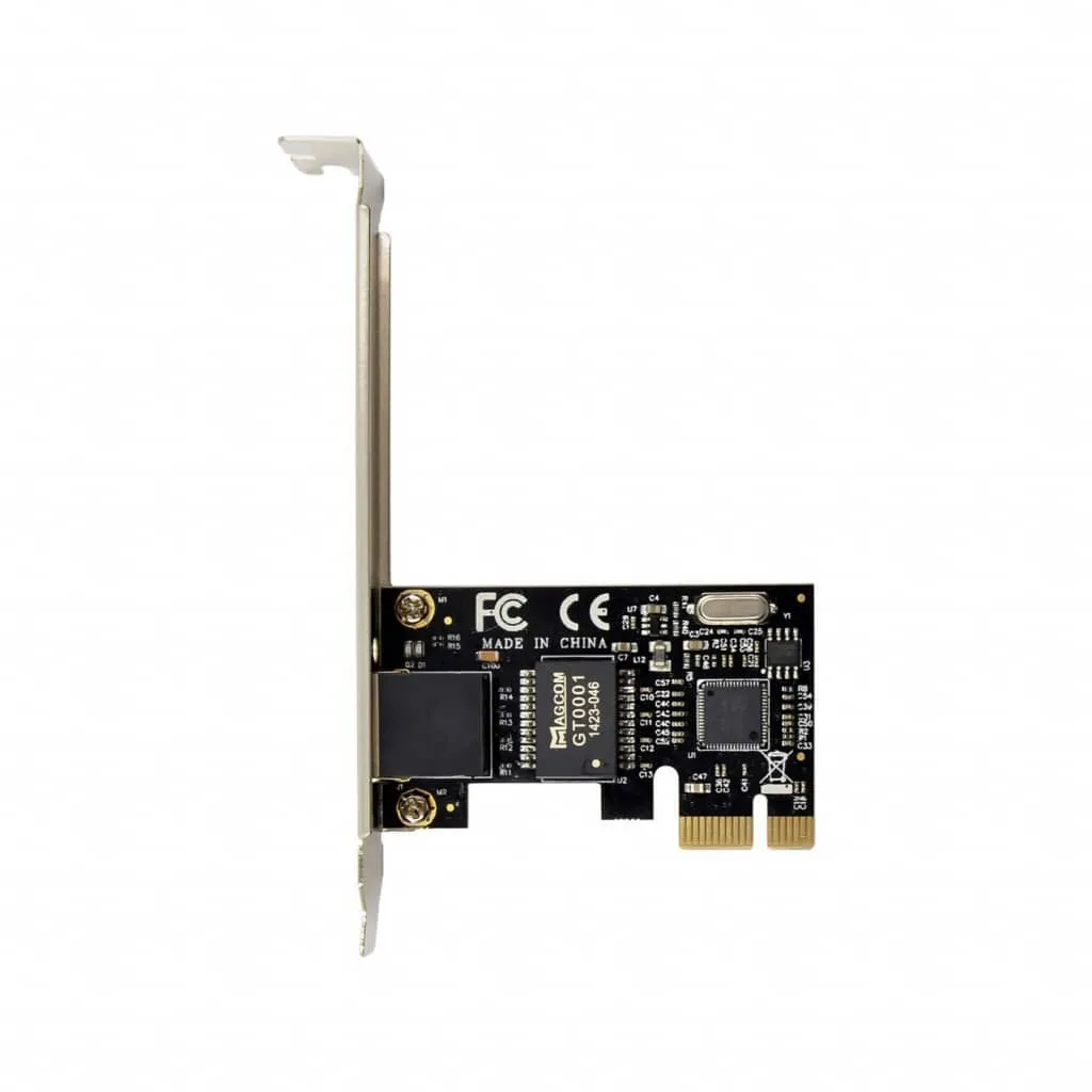 Microconnect PCIe netwerkkaart RTL8111C gigabit RJ45