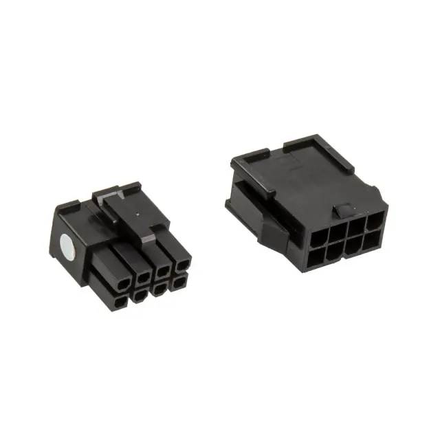 CableMod 8-pins EPS connector set zwart 2 stuks DIY