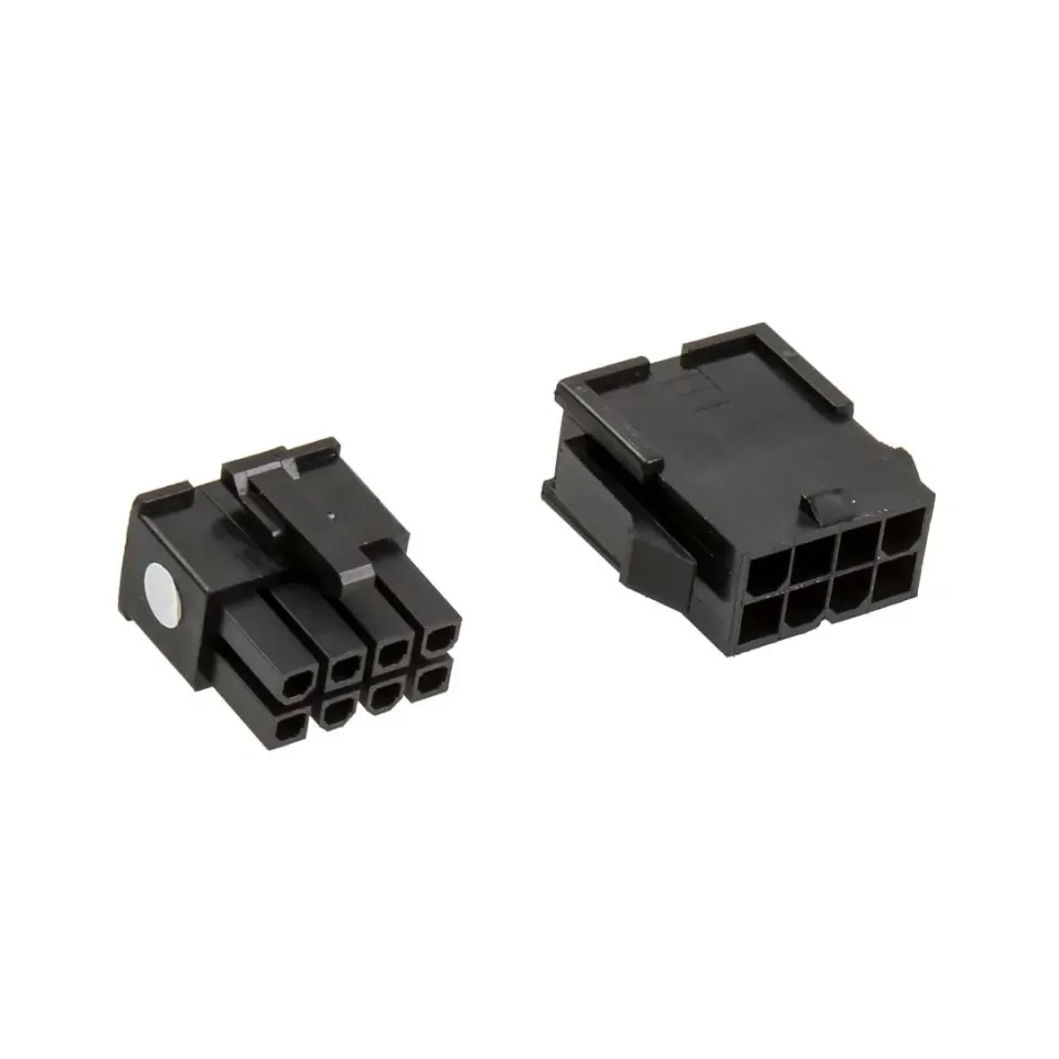 CableMod 8-pins EPS connector set zwart 2 stuks DIY