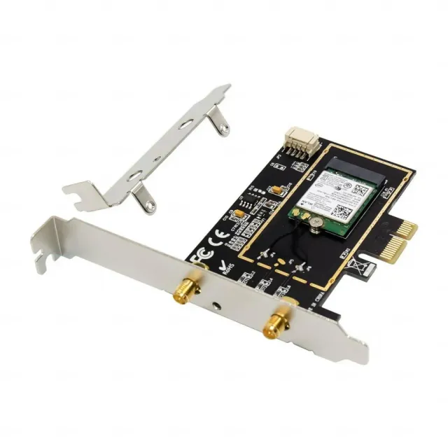 Microconnect AC7260 netwerkkaart PCIe X1 dual-band wifi