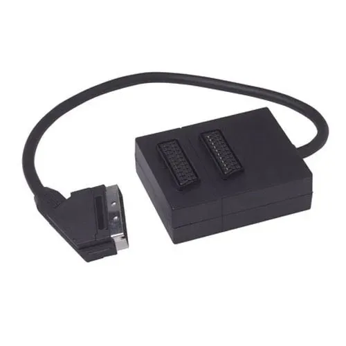 T.E.G. 2-voudig scart verdeelbox 30 cm