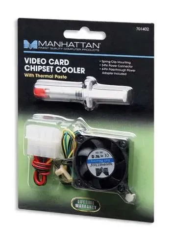 T.E.G. Videokaart Chipset Koeler met Spring Clips