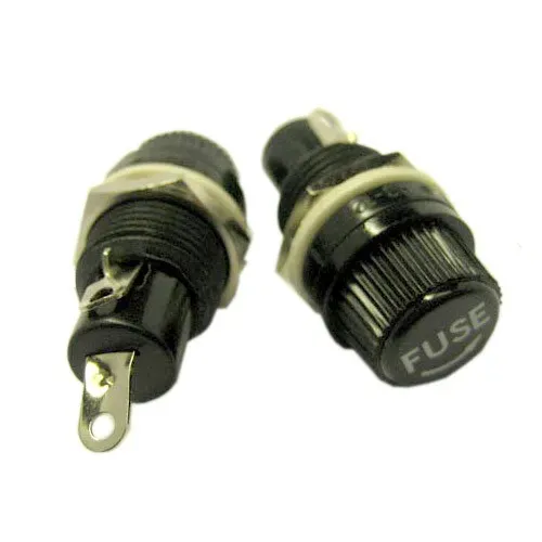 T.E.G. 5x20 zekeringhouder paneelmontage FUSE per stuk