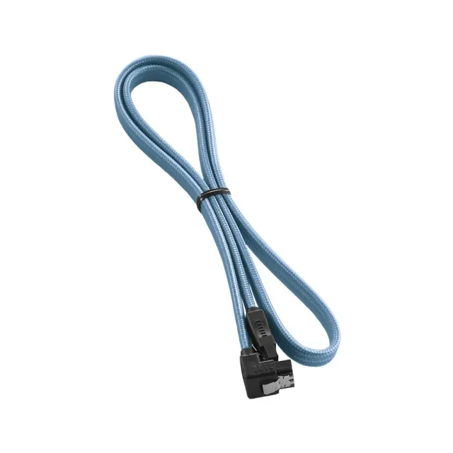CableMod ModFlex SATA kabel haaks 60cm lichtblauw
