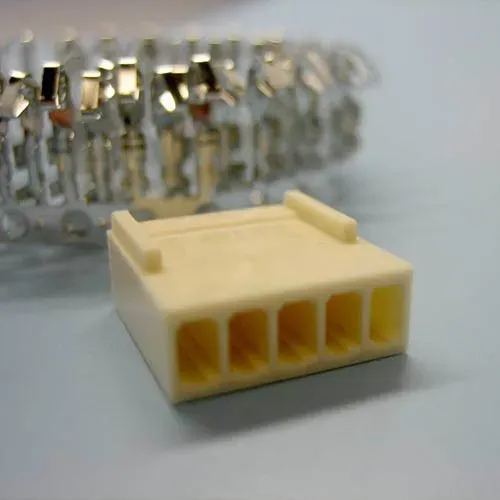 T.E.G. Nylon crimp female stekker 5-polig 2,54mm 25 stuks