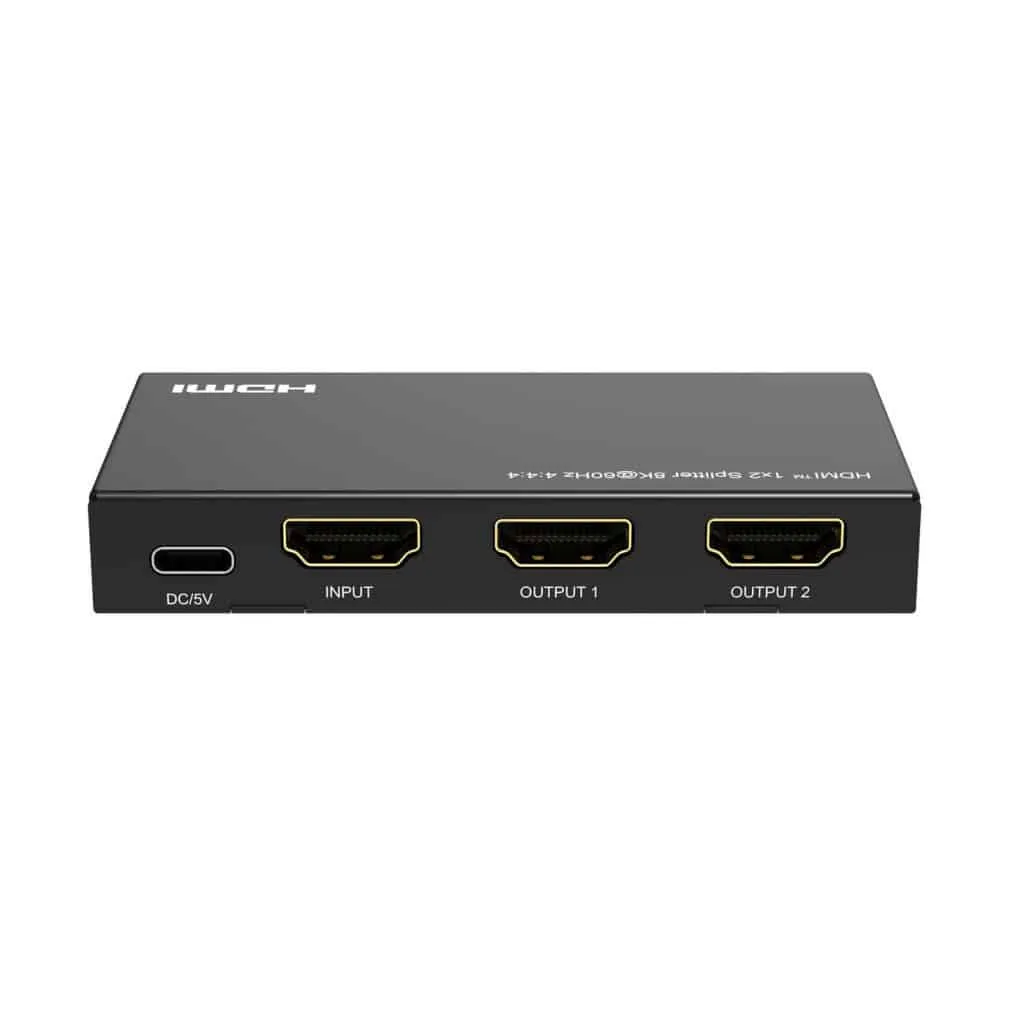 Microconnect HDMI splitter 1x2 8K@60Hz 4:4:4