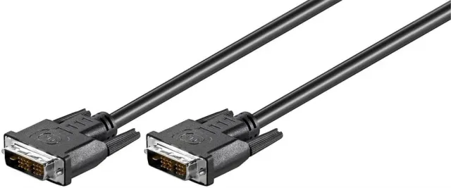 Microconnect DVI-D 18+1 Single Link kabel 2m Full HD