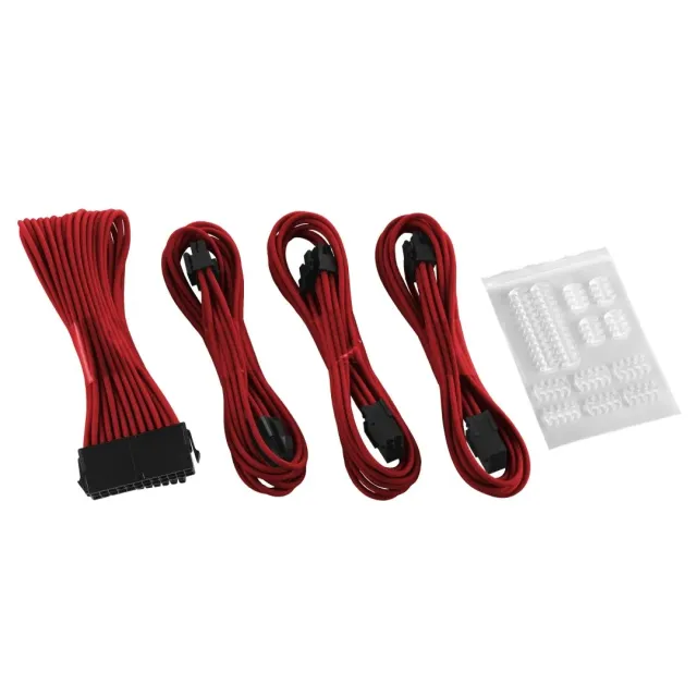 CableMod Classic ModMesh verlengkabelset rood 4-delig