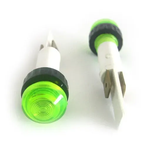 T.E.G. controlelamp rond 12V groen