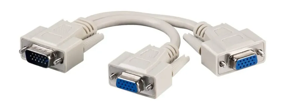 Microconnect VGA Y-splitter kabel 0,3m monitorverdeler