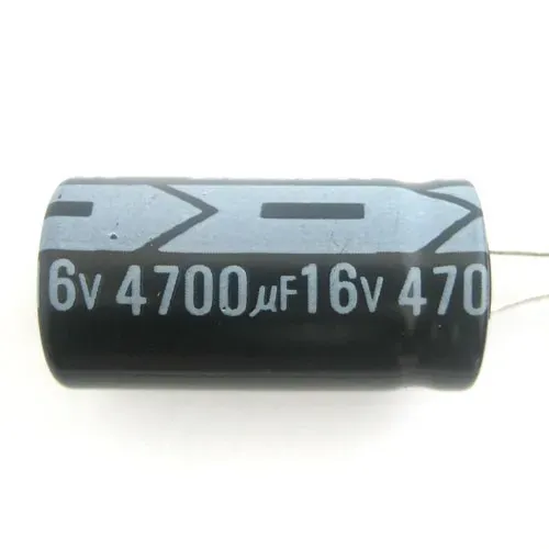 T.E.G. elco radiaal 4700uF 16V staand