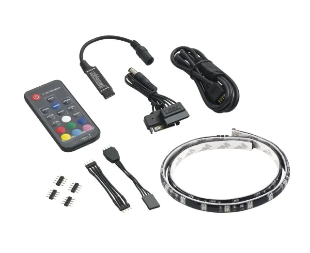 CableMod WideBeam Foam RGB ledstrip 60cm met afstandsbediening