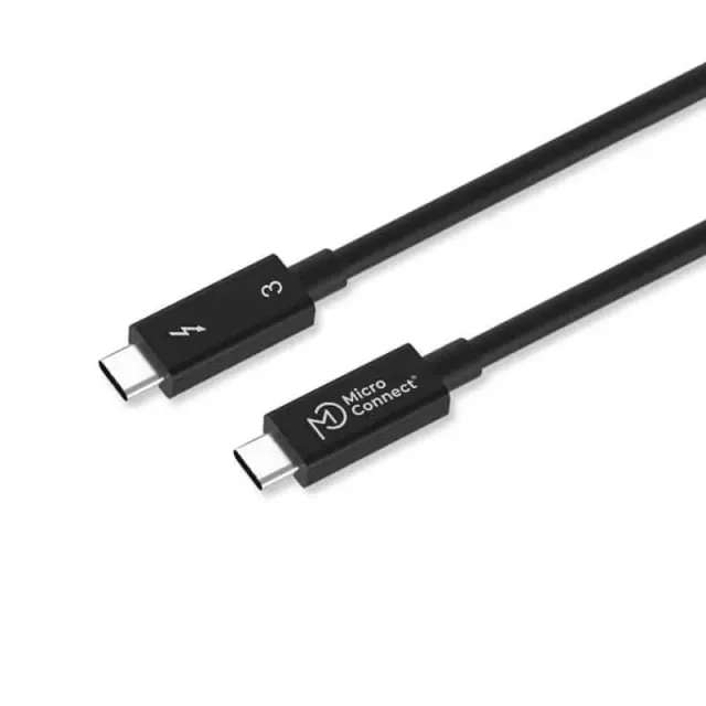 MicroConnect Premium Thunderbolt 3 kabel 2 m 240W