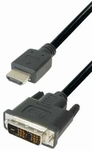 T.E.G. HDMI-DVI verloopkabel 10m zwart