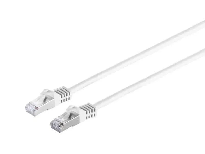 Microconnect CAT7 S/FTP netwerkkabel 1,5m wit 10Gbps