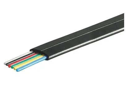 Microconnect MPK100 telefoonkabel 6-aderig plat 100m