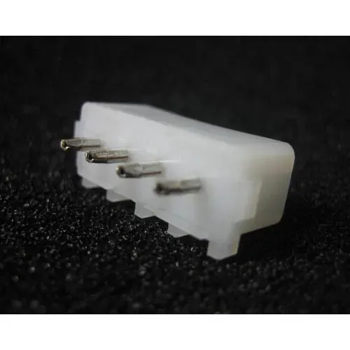 T.E.G. HD chassisdeel 4 polig male recht 5.08mm