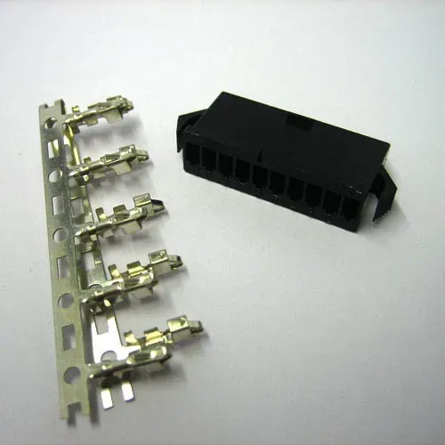 T.E.G. zwevende connector 10-polig female stekker